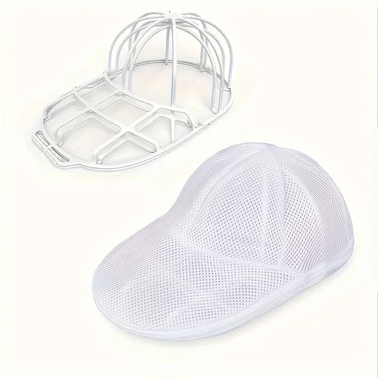 Hat cleaning cage for washing machines, hat cleaner with mesh bag,Hat bags or hat racks can be purchased separately.