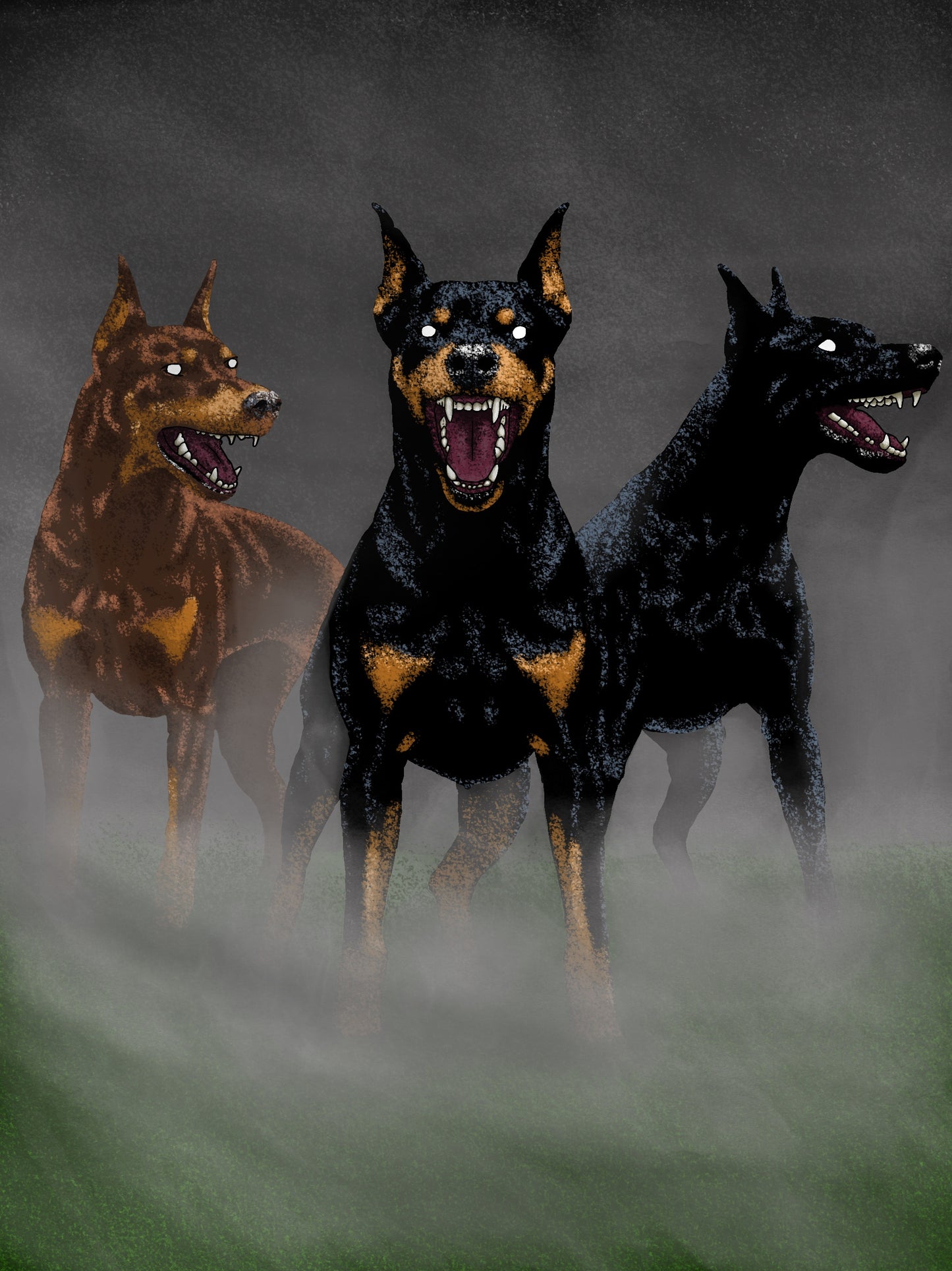 HOUNDS - Doberman Pack Hoodie