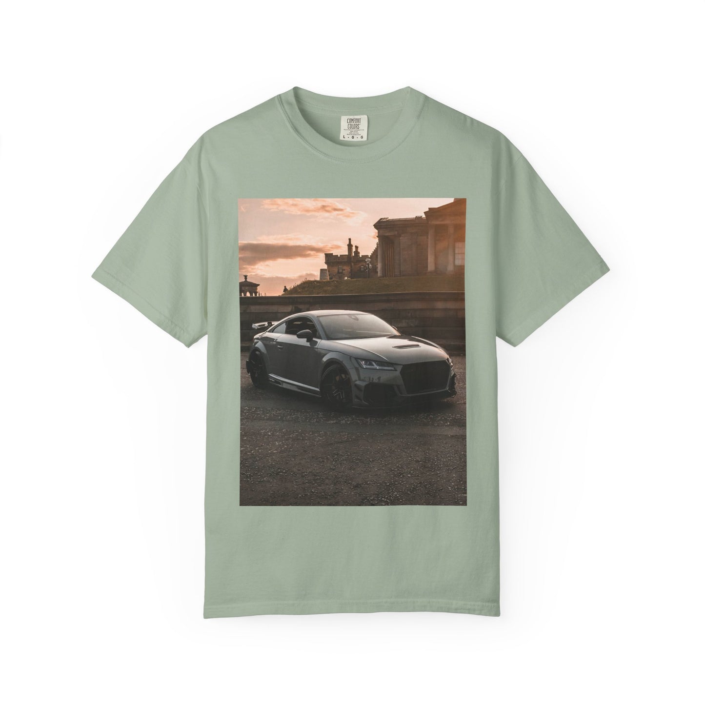 Audi TTRS Enthusiast FRONT PRINT Unisex Heavy Cotton Tee