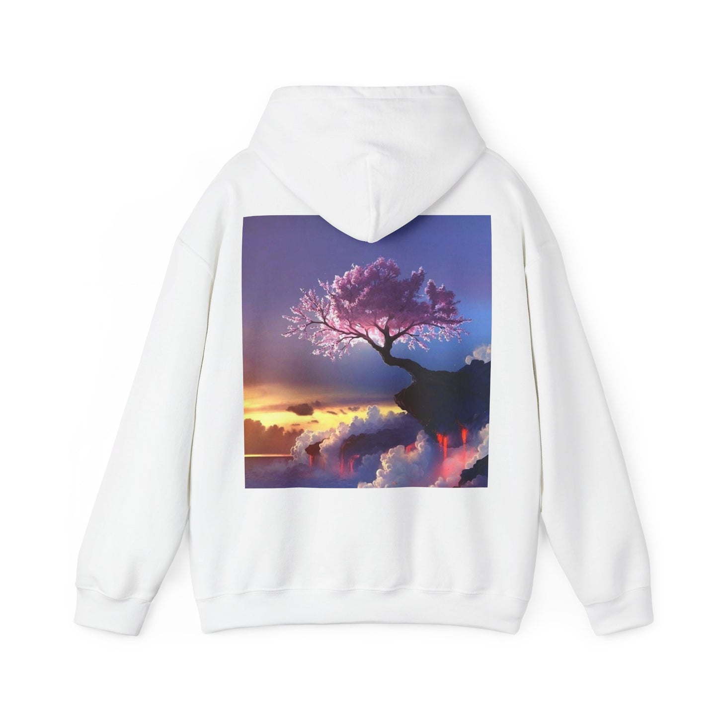 Pink Tree Horror Heavy Blend™ Hooded Sweatshirt