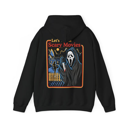 Retro Ghost Face ‘Let’s Watch Scary Movies’ Hoodie