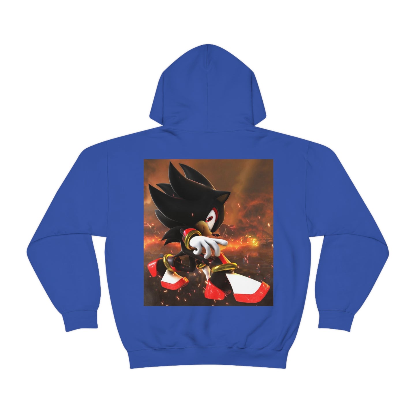 Shadow Back Print Unisex Heavy Blend™ Hooded Sweatshirt