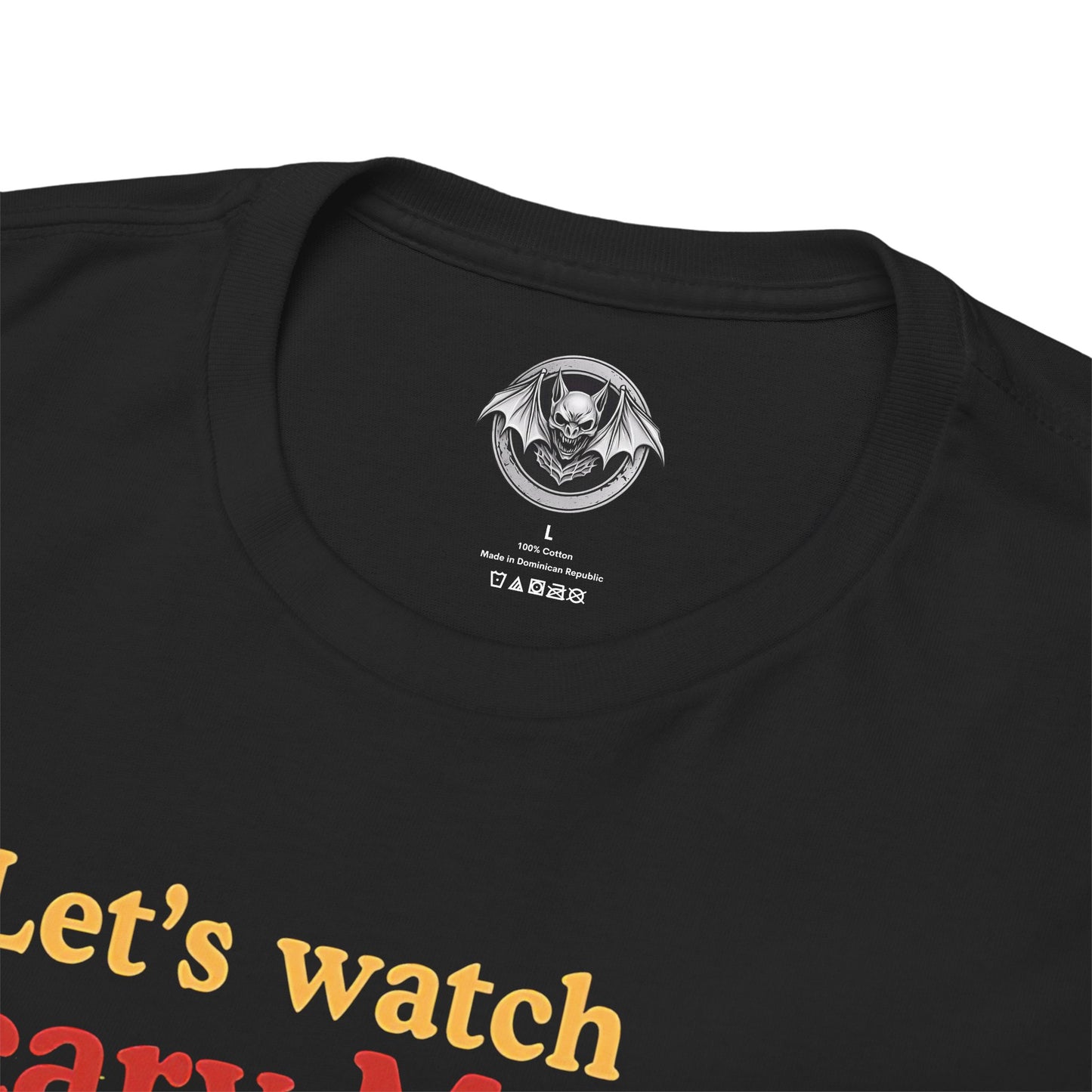 Retro Ghost Face ‘Let’s Watch Scary Movies’ Tee
