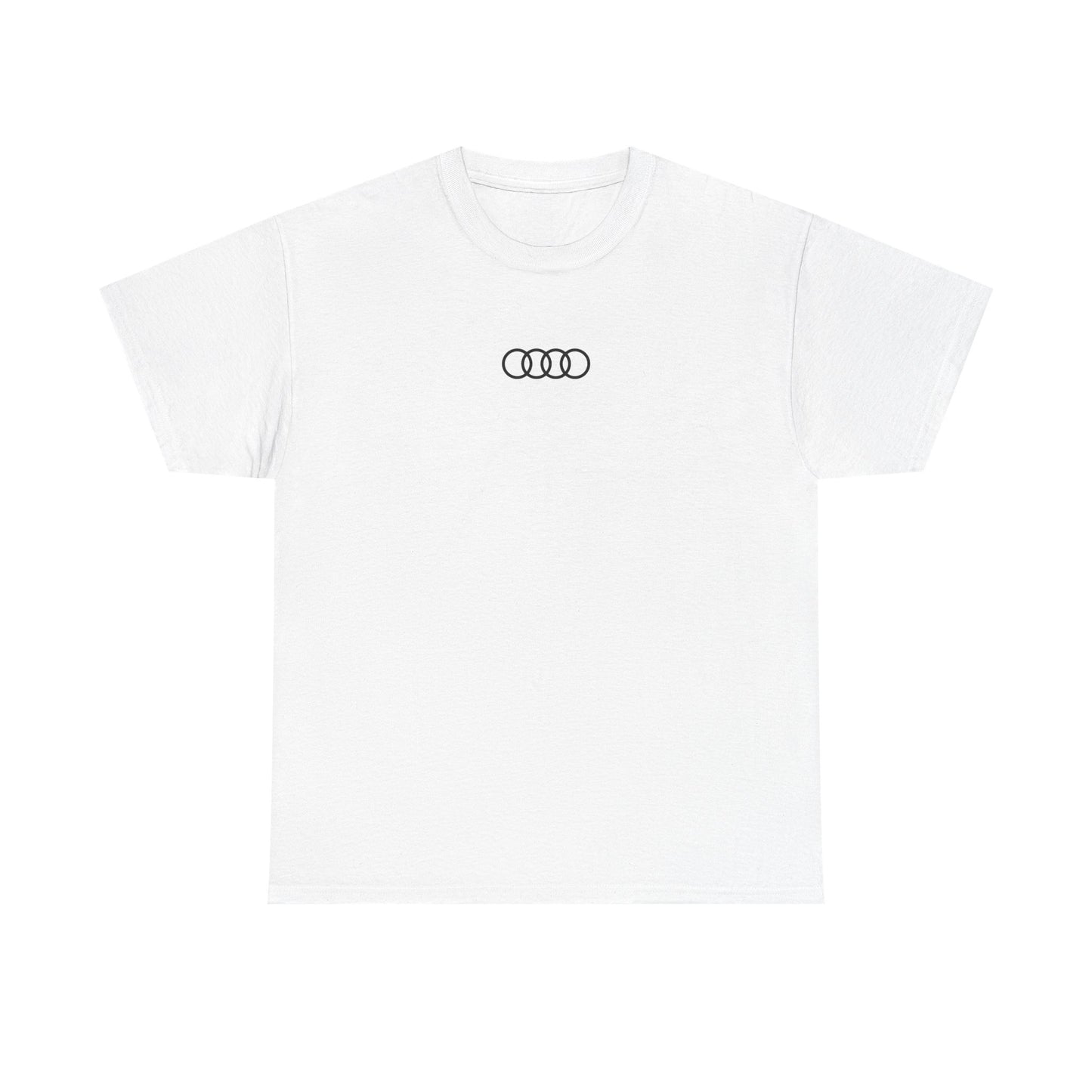 Audi TTRS Enthusiast Unisex Heavy Cotton Tee - Stylish Black Audi Graphic Tee