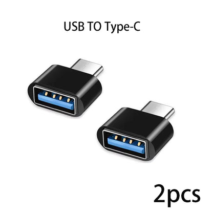 Mini Type-C  to USB Adapter 3.0 USB-C  Male OTG A Female Data Connector For MacBook ProiPadMini 6/ProMacBookAirType CDevice
