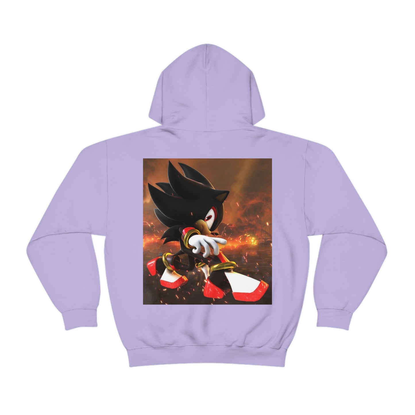 Shadow Back Print Unisex Heavy Blend™ Hooded Sweatshirt