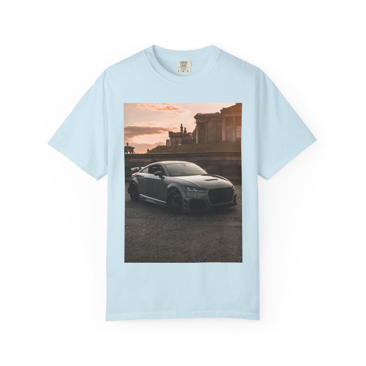 Audi TTRS Enthusiast FRONT PRINT Unisex Heavy Cotton Tee