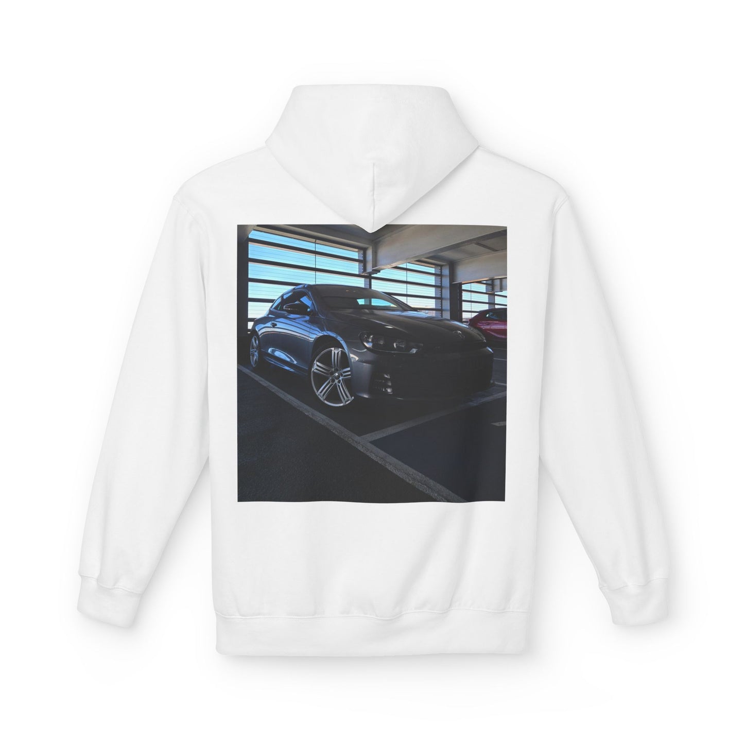 VW Scirocco Fleece Hoodie with Graphic Design
