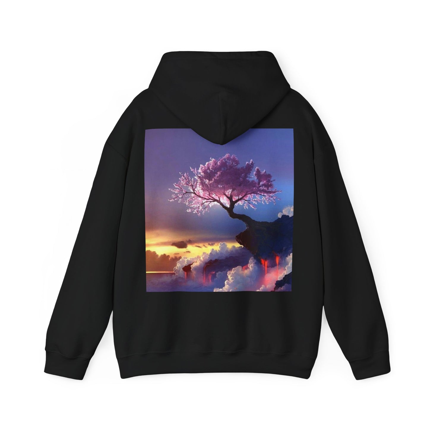 Pink Tree Horror Heavy Blend™ Hooded Sweatshirt