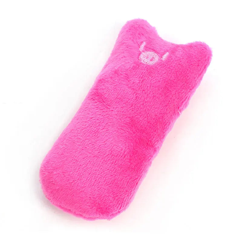 2026 New Teeth Grinding Catnip Toys Funny Interactive Plush Cat Toy Claws Thumb Bite Cat Mint Pet Kitten Chewing Toy For Cats
