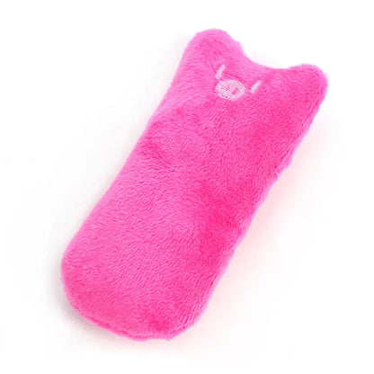 2026 New Teeth Grinding Catnip Toys Funny Interactive Plush Cat Toy Claws Thumb Bite Cat Mint Pet Kitten Chewing Toy For Cats