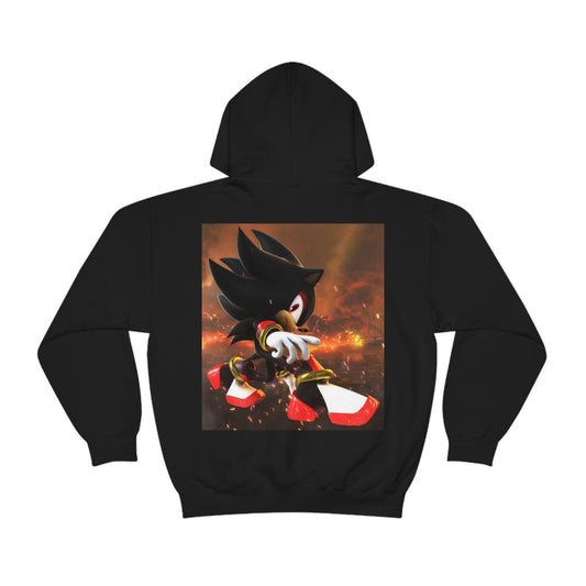 Shadow Back Print Unisex Heavy Blend™ Hooded Sweatshirt