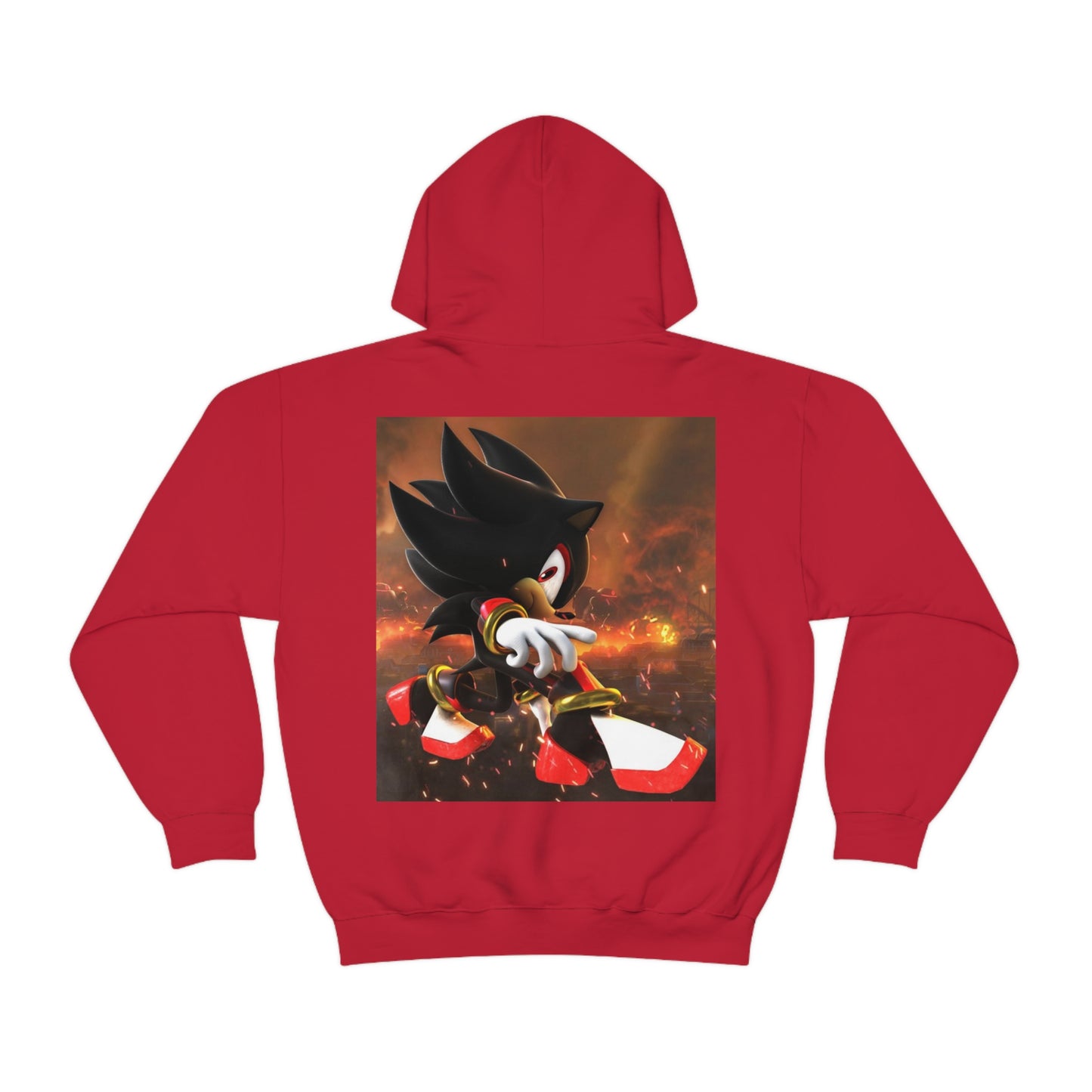 Shadow Back Print Unisex Heavy Blend™ Hooded Sweatshirt