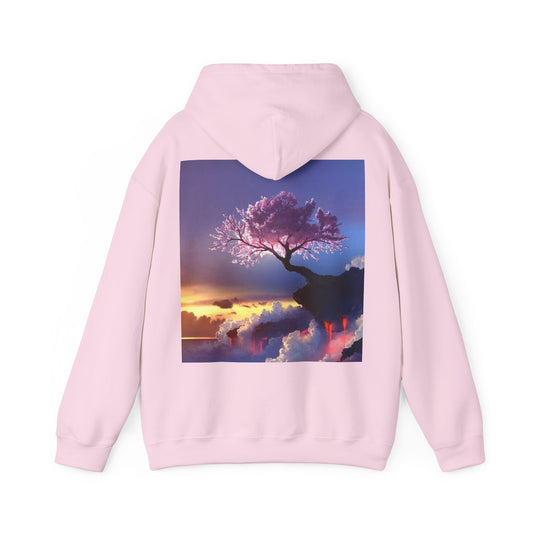 Pink Tree Horror Heavy Blend™ Hooded Sweatshirt