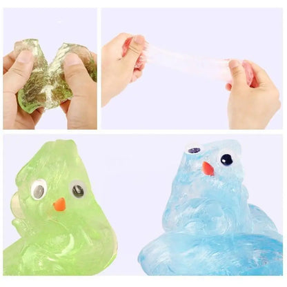 Non-newtonian Liquid Decompression Toy Transparent Liquid Glass DIY Handmade Fun Stress Relieving Non Stick Children Gifts