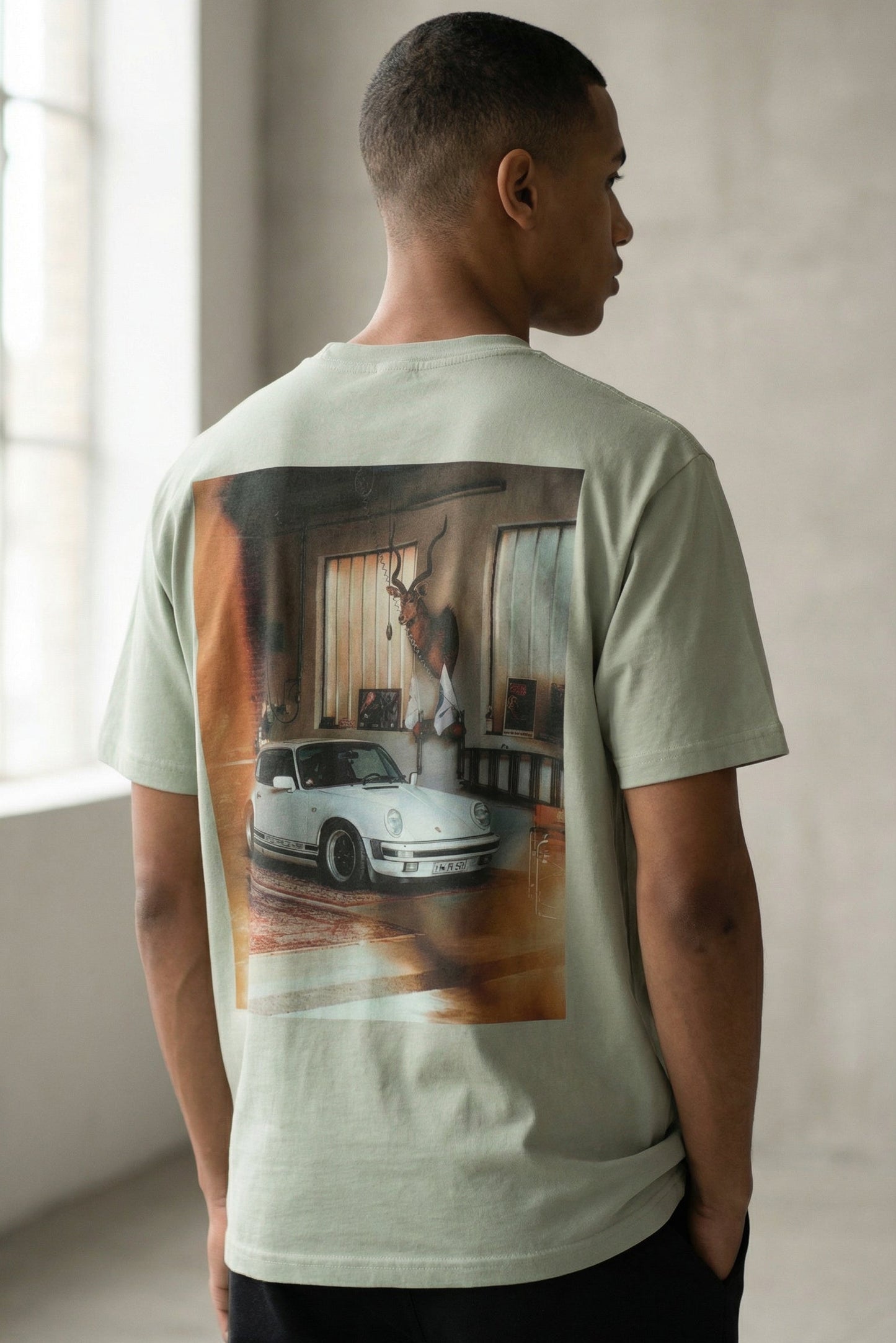 Vintage Porsche Tee — Retro Print