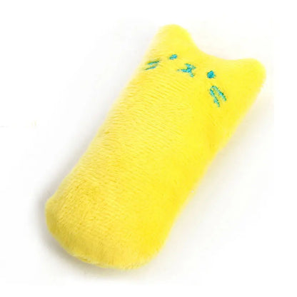2026 New Teeth Grinding Catnip Toys Funny Interactive Plush Cat Toy Claws Thumb Bite Cat Mint Pet Kitten Chewing Toy For Cats