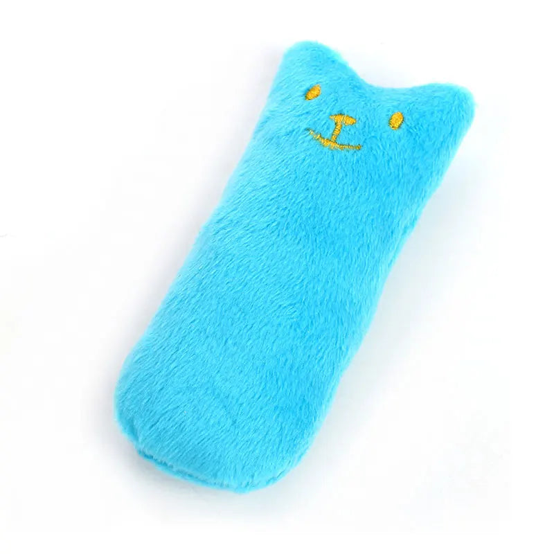 2026 New Teeth Grinding Catnip Toys Funny Interactive Plush Cat Toy Claws Thumb Bite Cat Mint Pet Kitten Chewing Toy For Cats