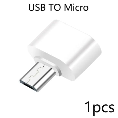 Mini Type-C  to USB Adapter 3.0 USB-C  Male OTG A Female Data Connector For MacBook ProiPadMini 6/ProMacBookAirType CDevice