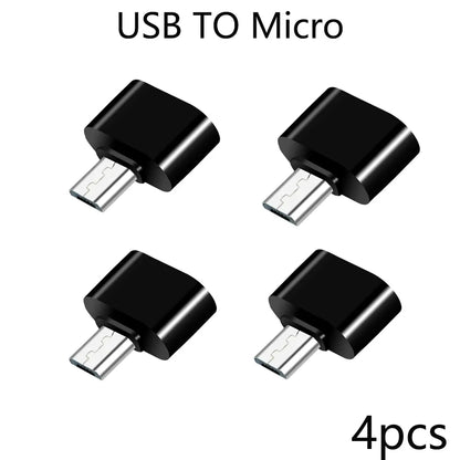 Mini Type-C  to USB Adapter 3.0 USB-C  Male OTG A Female Data Connector For MacBook ProiPadMini 6/ProMacBookAirType CDevice