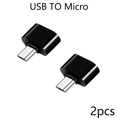 Mini Type-C  to USB Adapter 3.0 USB-C  Male OTG A Female Data Connector For MacBook ProiPadMini 6/ProMacBookAirType CDevice